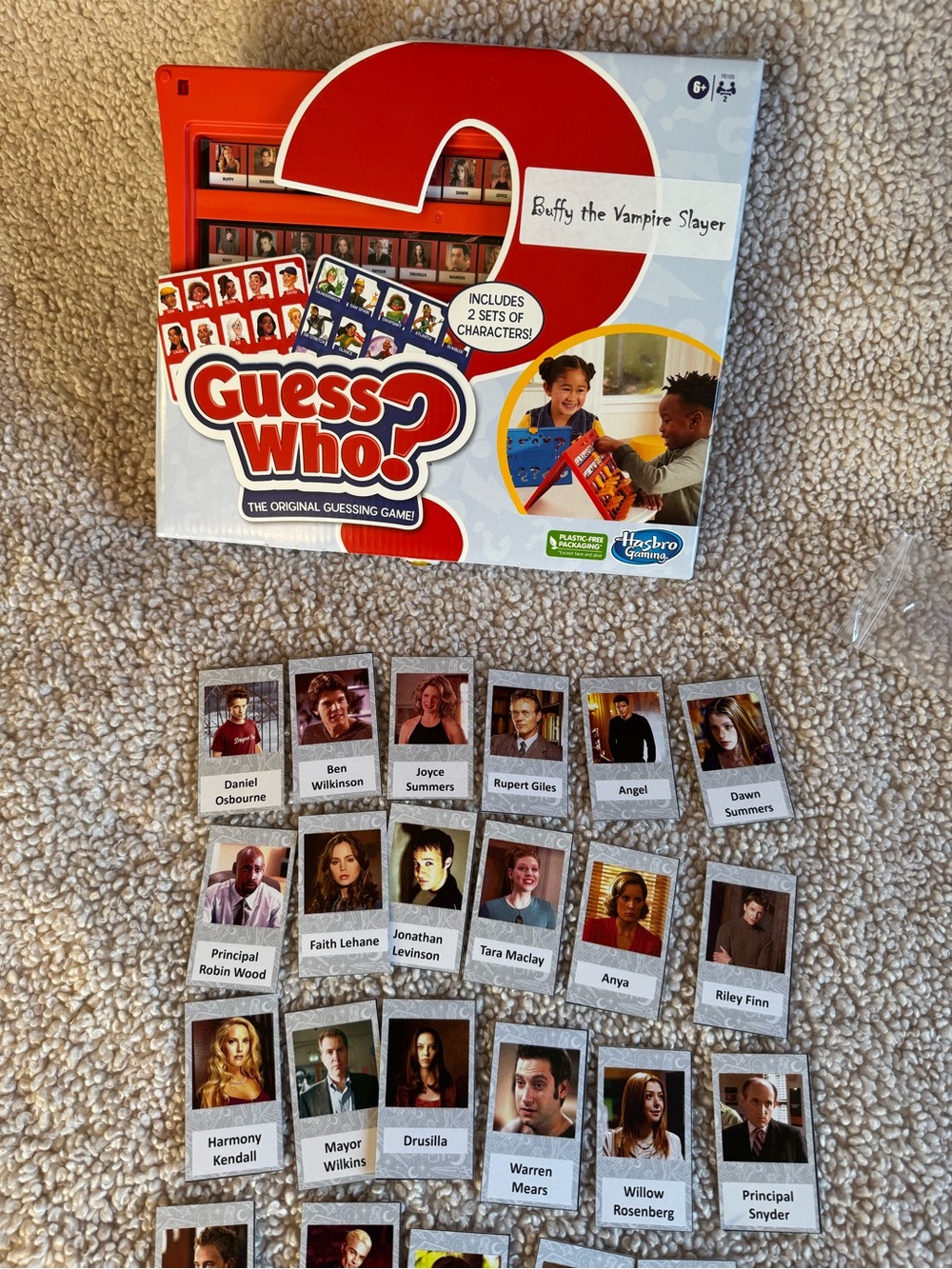 Buffy the Vampire Slayer Guess Who Game